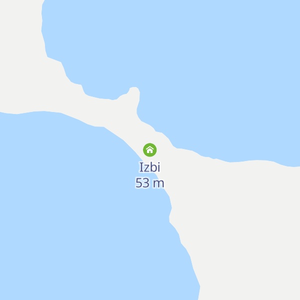 Map of Izbi