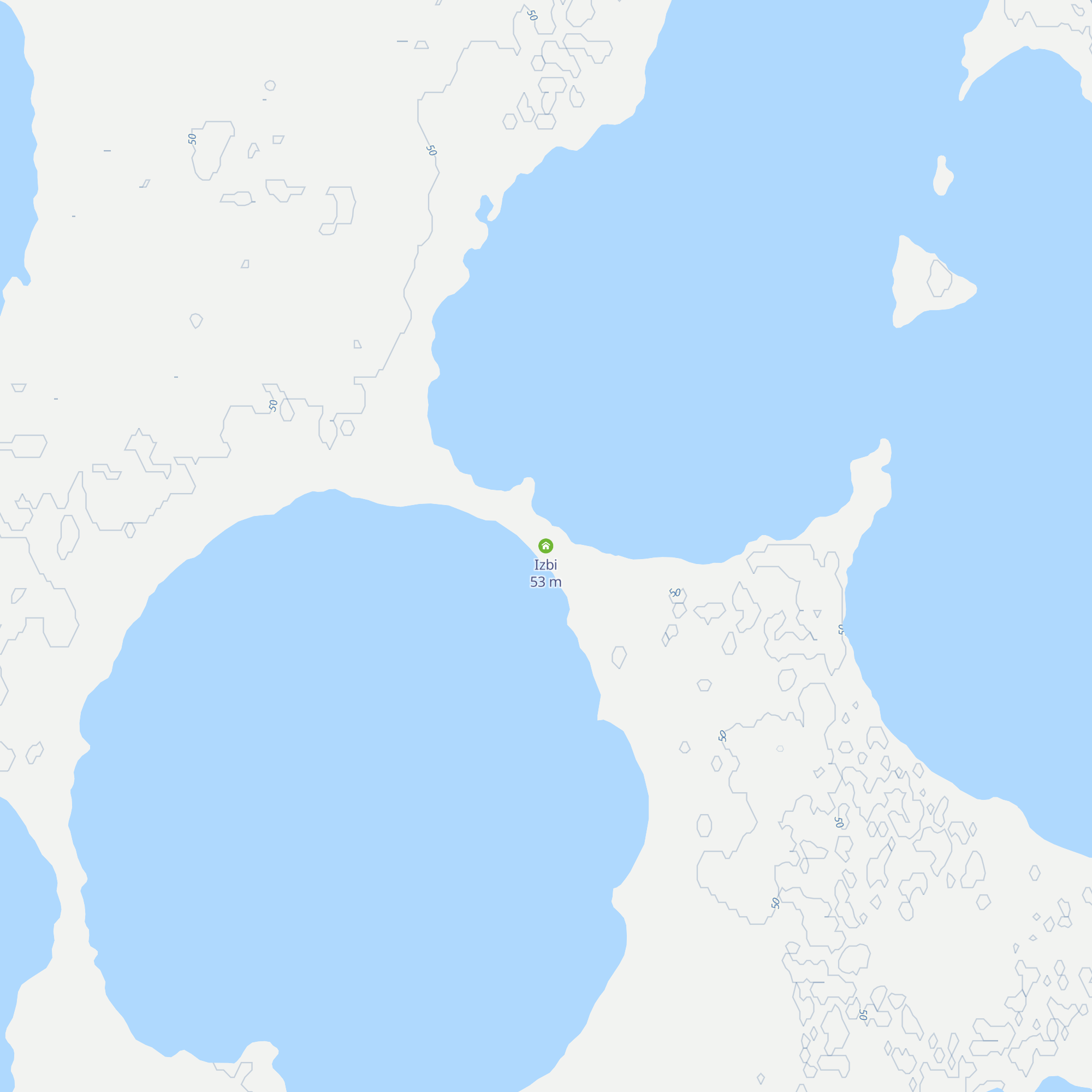 Izbi map