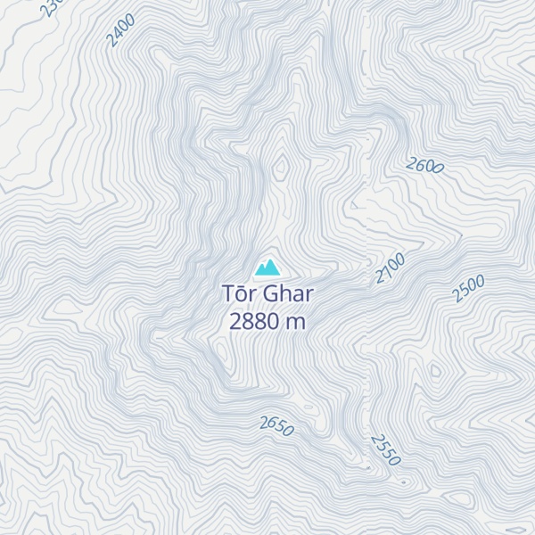 Map of Tōr Ghar