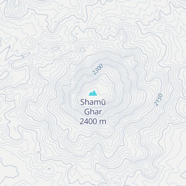 Map of Shamū Ghar