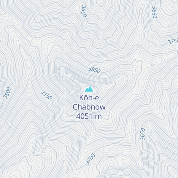 Map of Kōh-e Chabnow