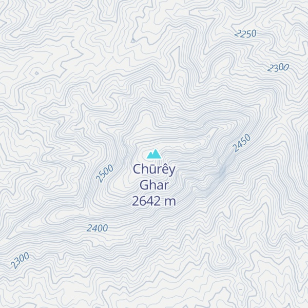 Map of Chūrêy Ghar