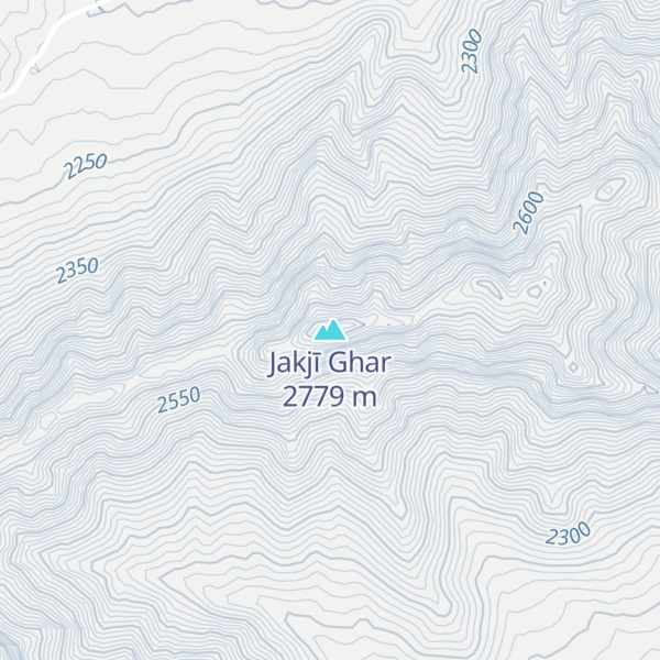 Map of Jakjī Ghar