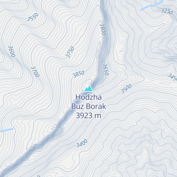 Map of Hodzha Buz Borak