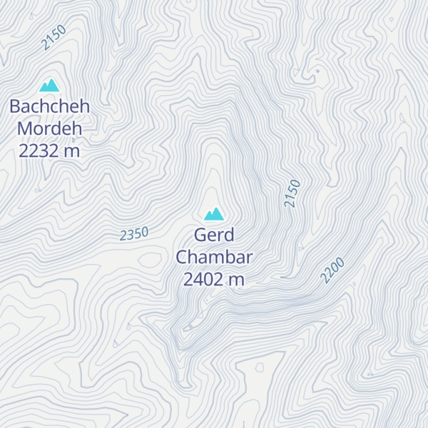 Map of Gerd Chambar
