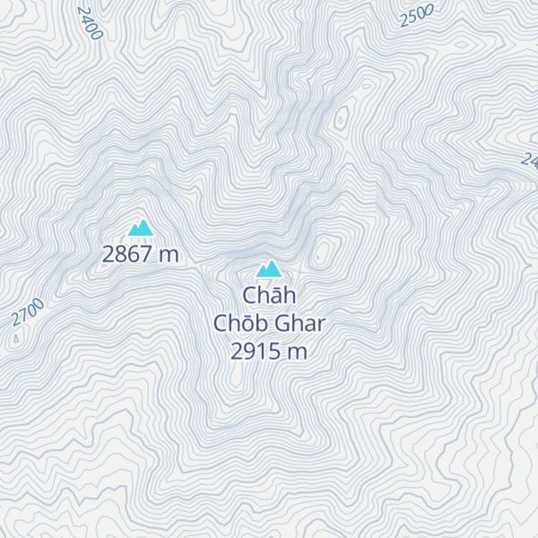 Map of Chāh Chōb Ghar