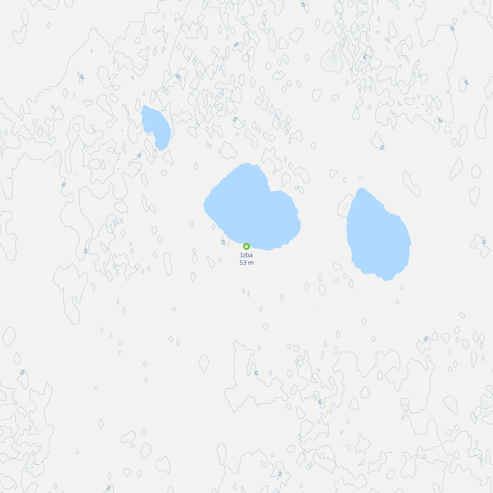 Izba map