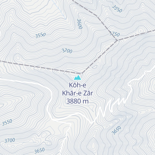Map of Kōh-e Khār-e Zār