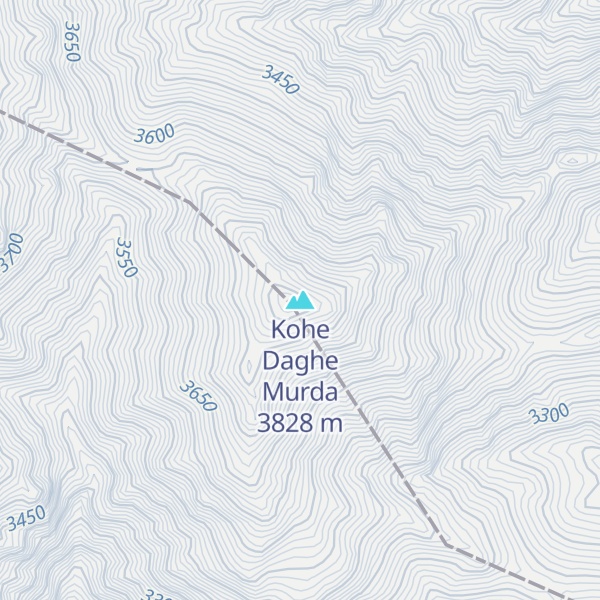 Map of Kohe Daghe Murda