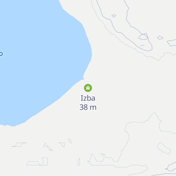 Map of Izba