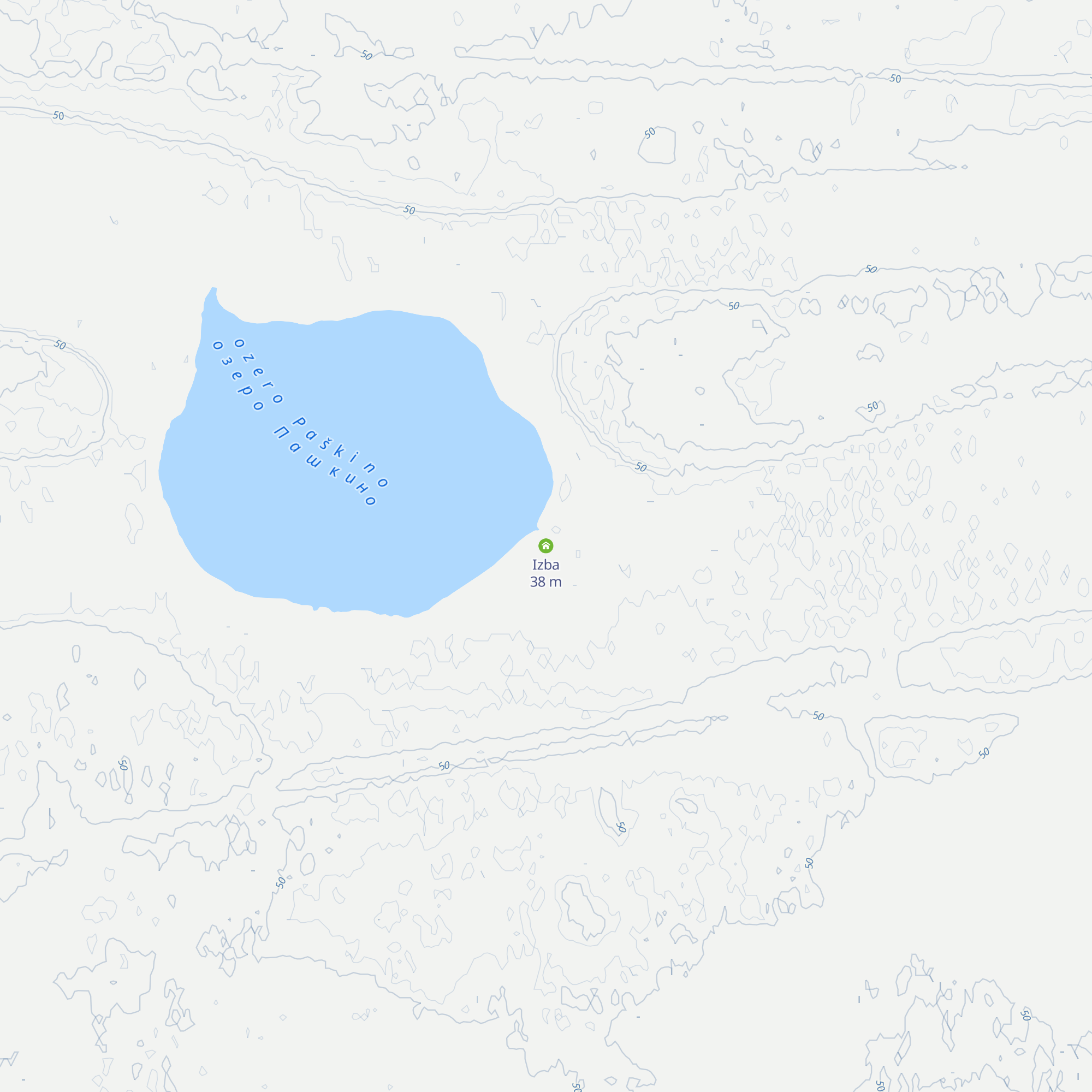 Izba map