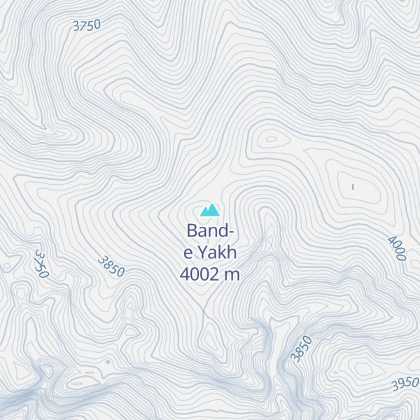 Map of Band-e Yakh