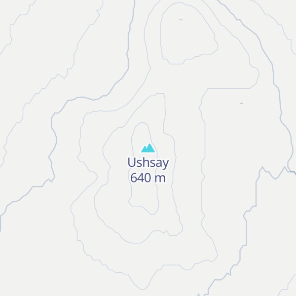 Map of Ushsay