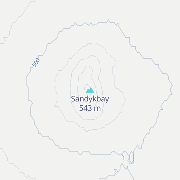 Map of Sandykbay