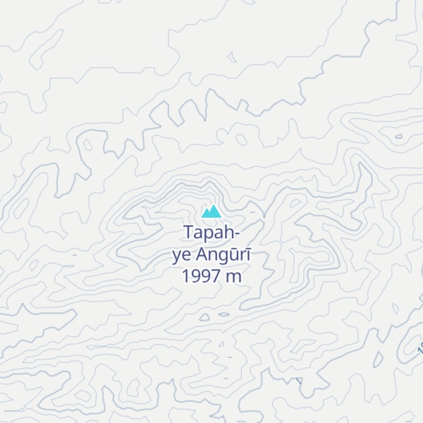 Map of Tapah-ye Angūrī
