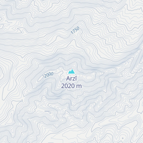 Map of Arzī
