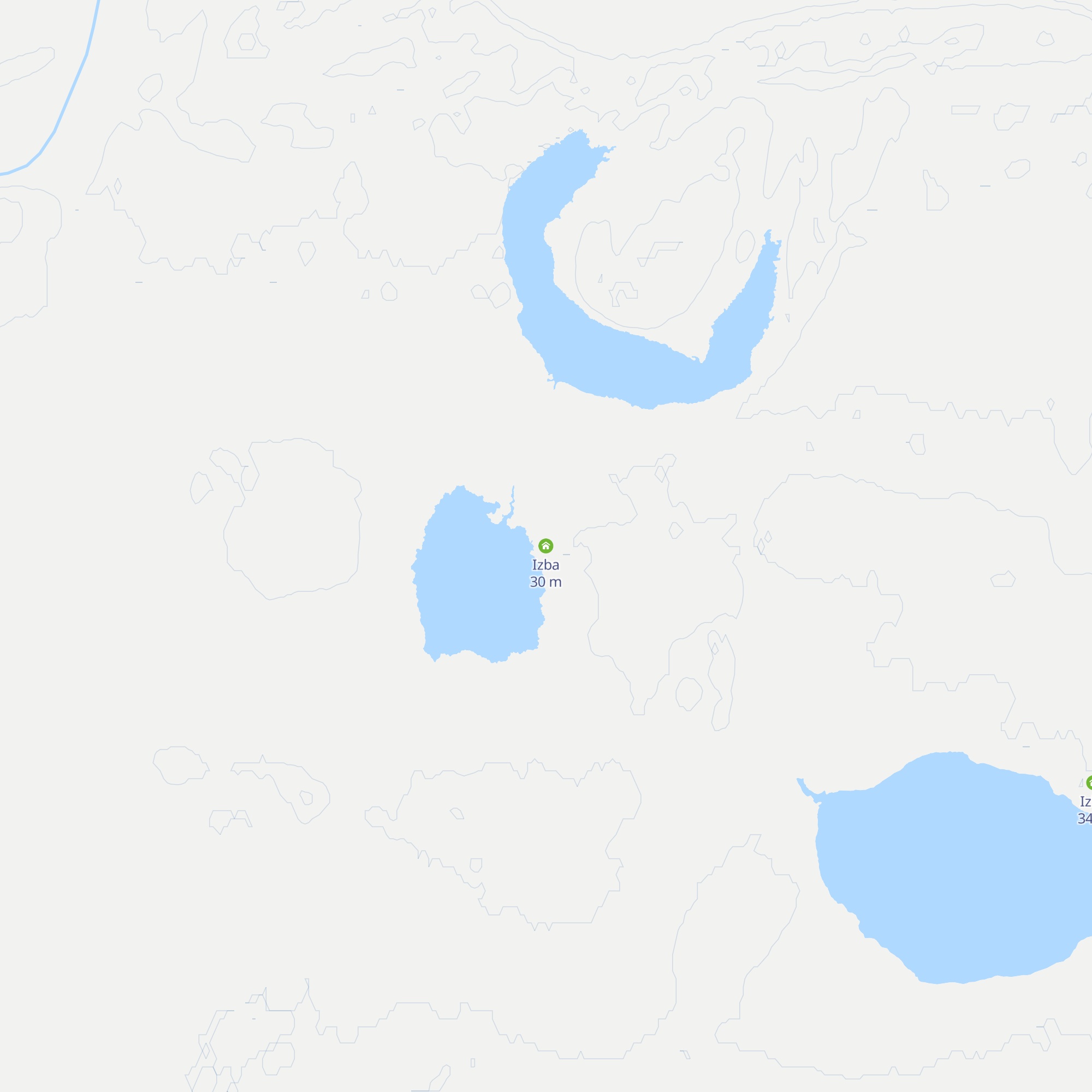 Izba map