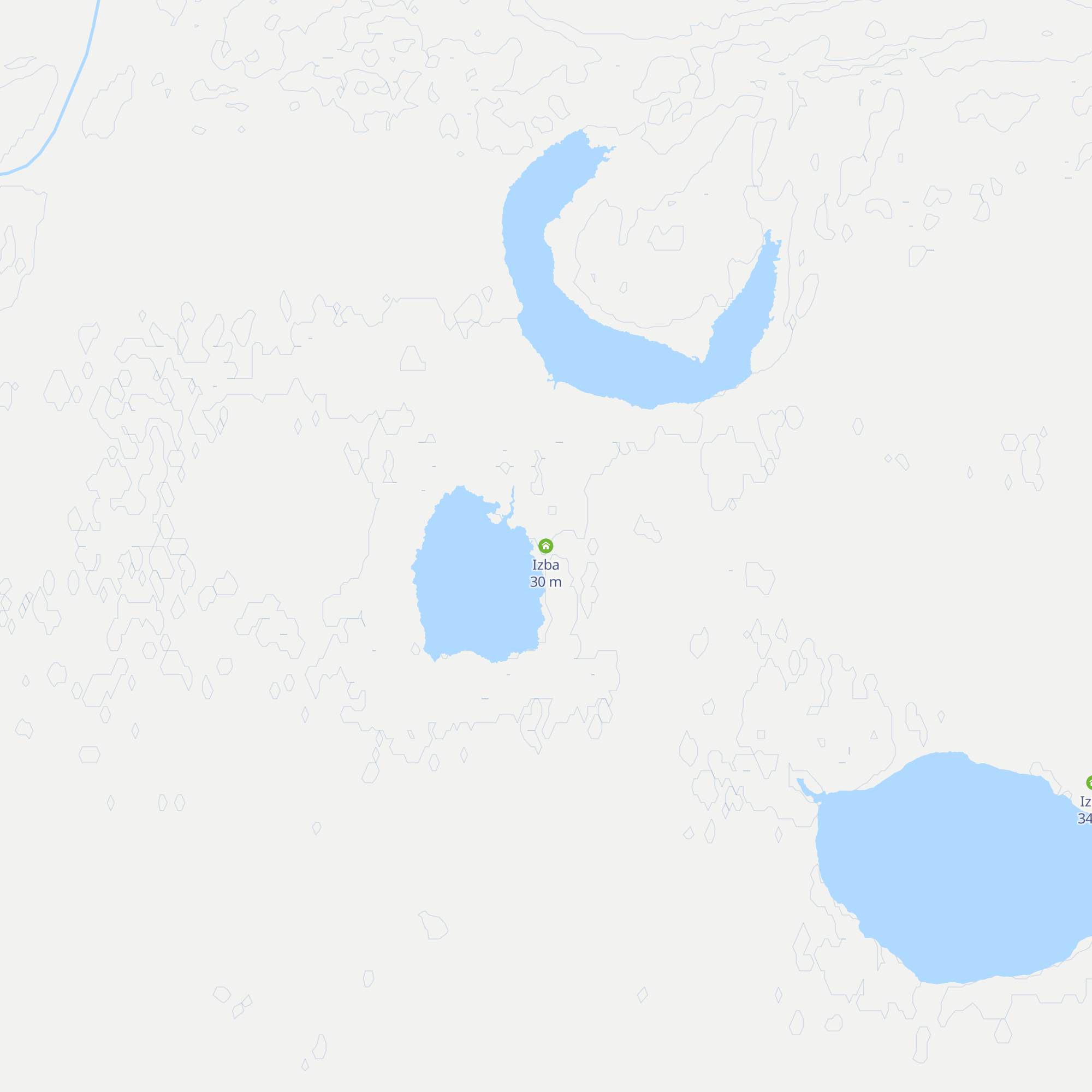 Izba map