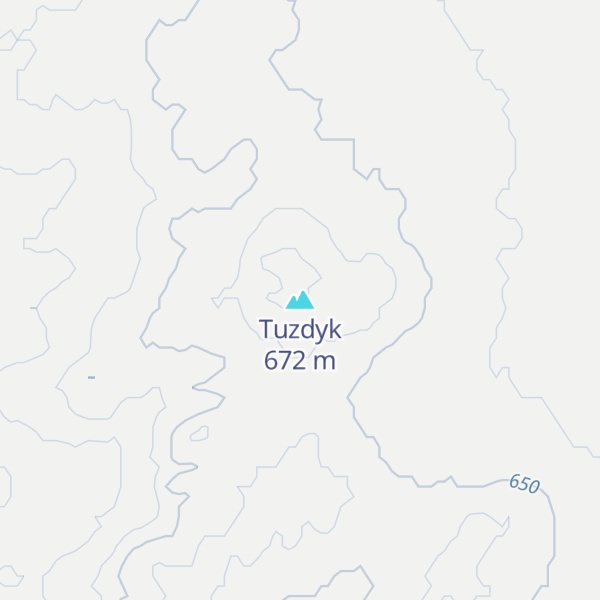Map of Tuzdyk