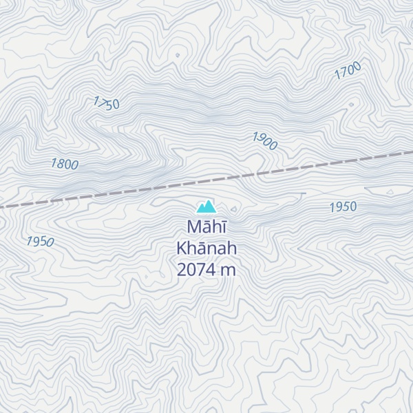 Map of Māhī Khānah