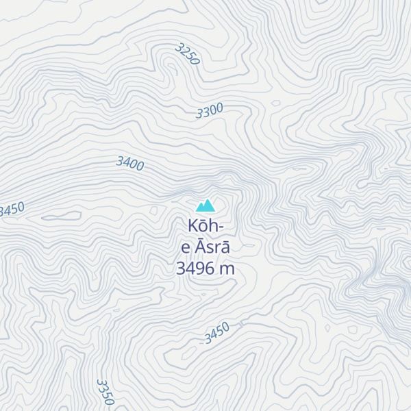 Map of Kōh-e Āsrā