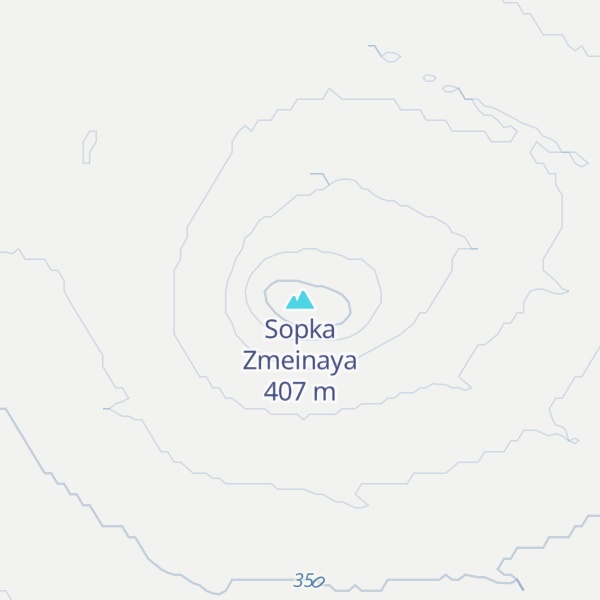 Map of Sopka Zmeinaya