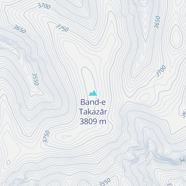 Map of Band-e Takazār