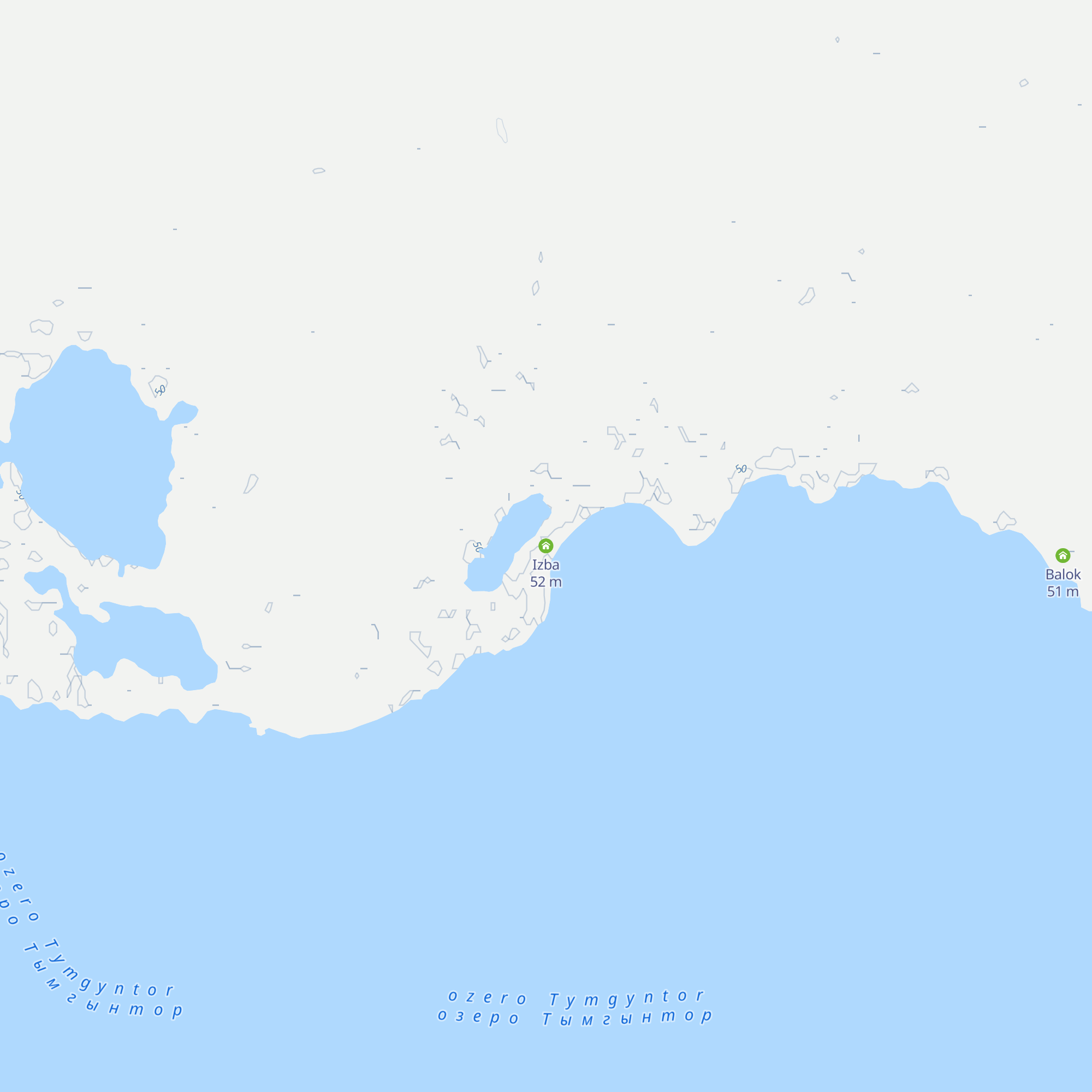 Izba map
