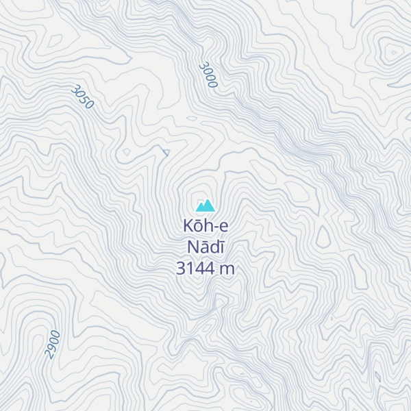 Map of Kōh-e Nādī