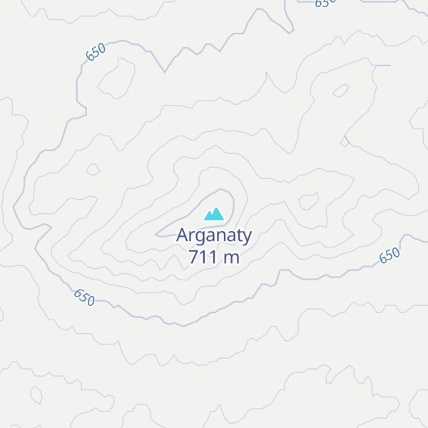 Map of Arganaty
