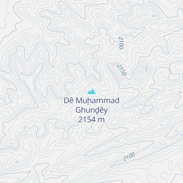 Map of Dê Muḩammad Ghunḏêy