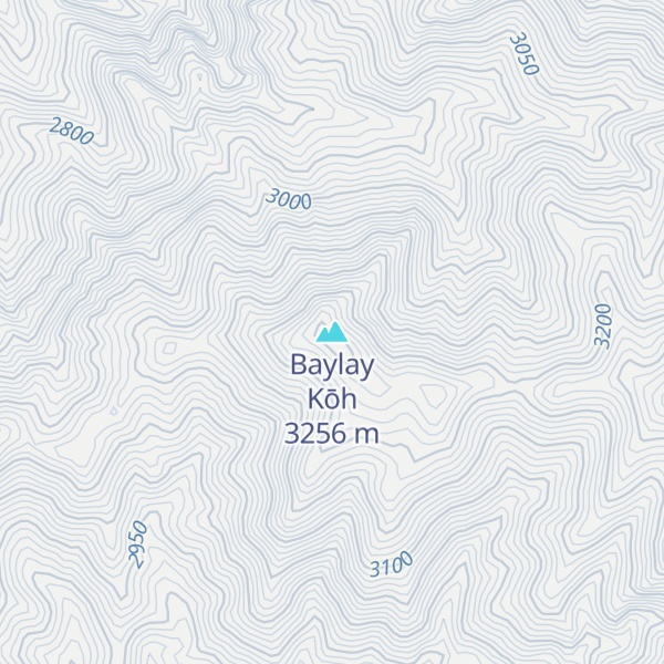 Map of Baylay Kōh