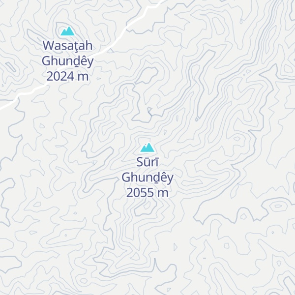 Map of Sūrī Ghunḏêy