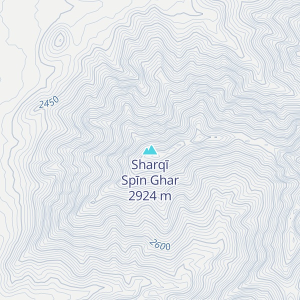 Map of Sharqī Spīn Ghar