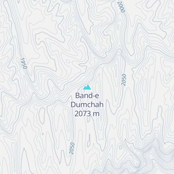 Map of Band-e Dumchah