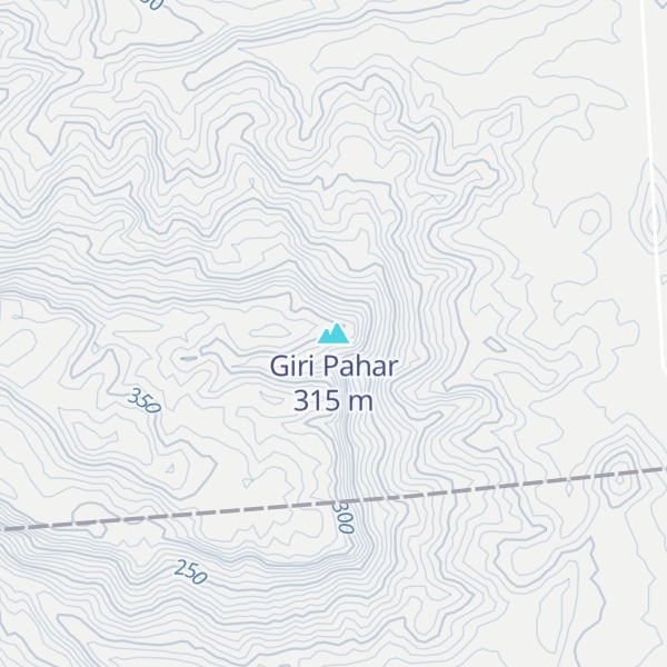 Map of Giri Pahar