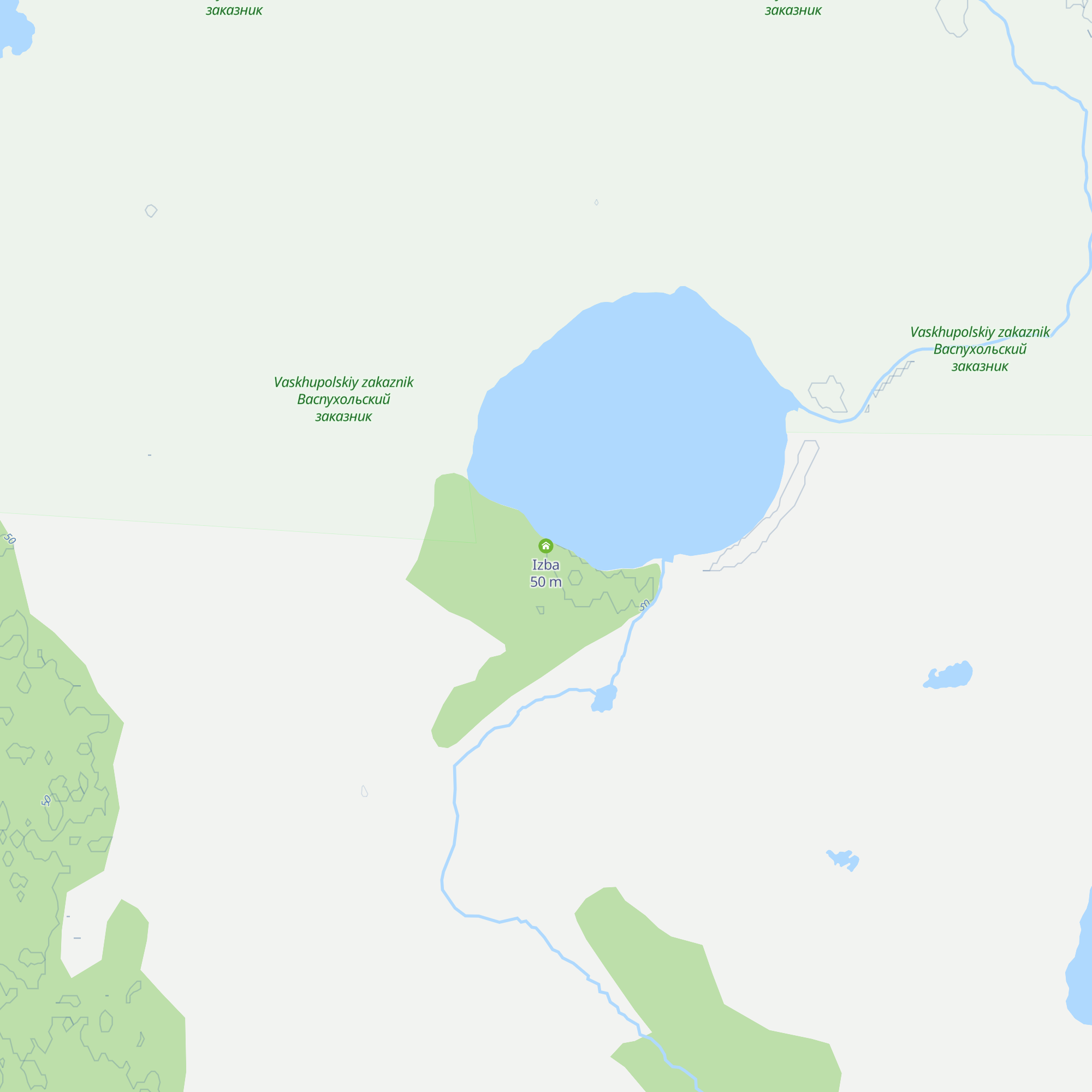 Izba map