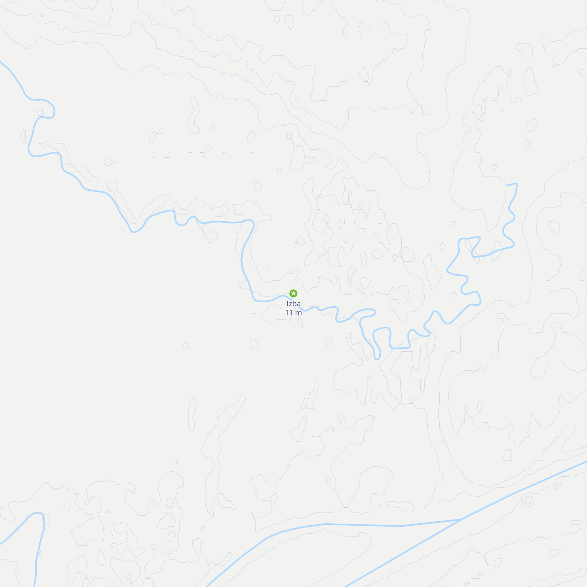 Izba map