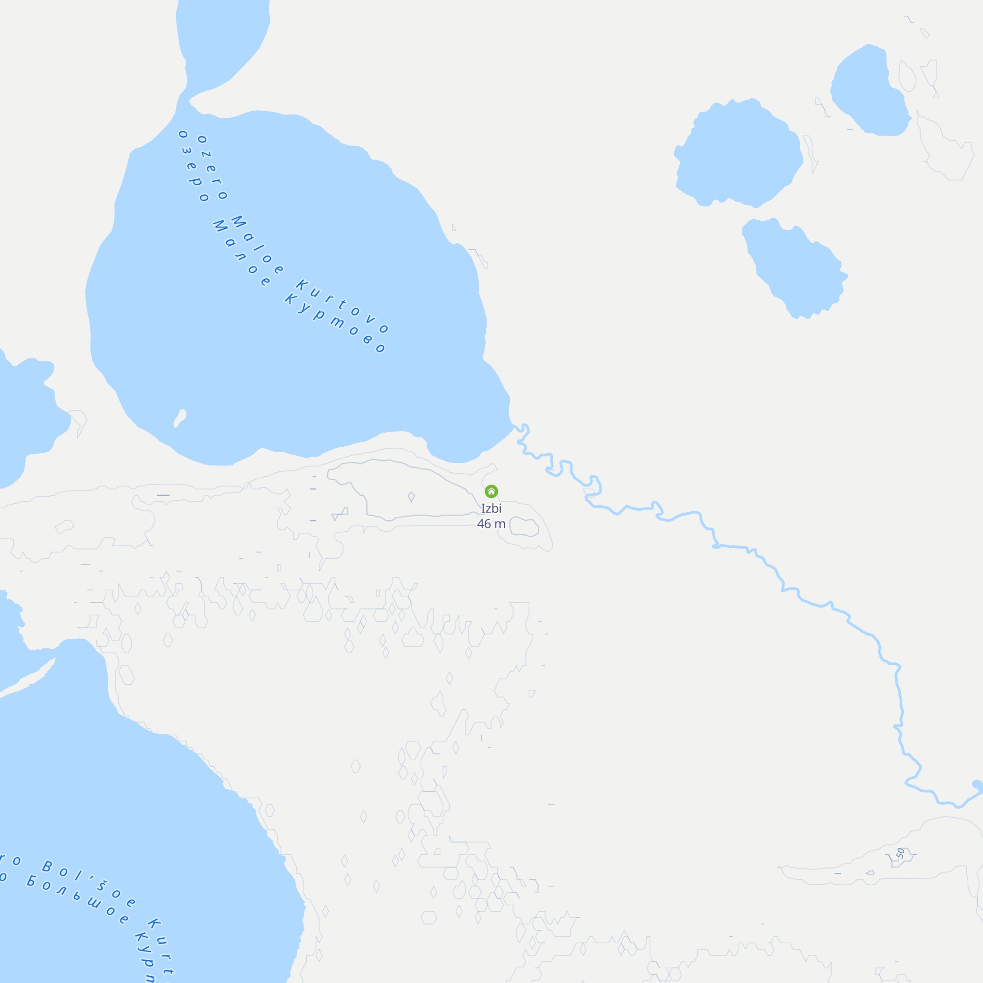 Izbi map