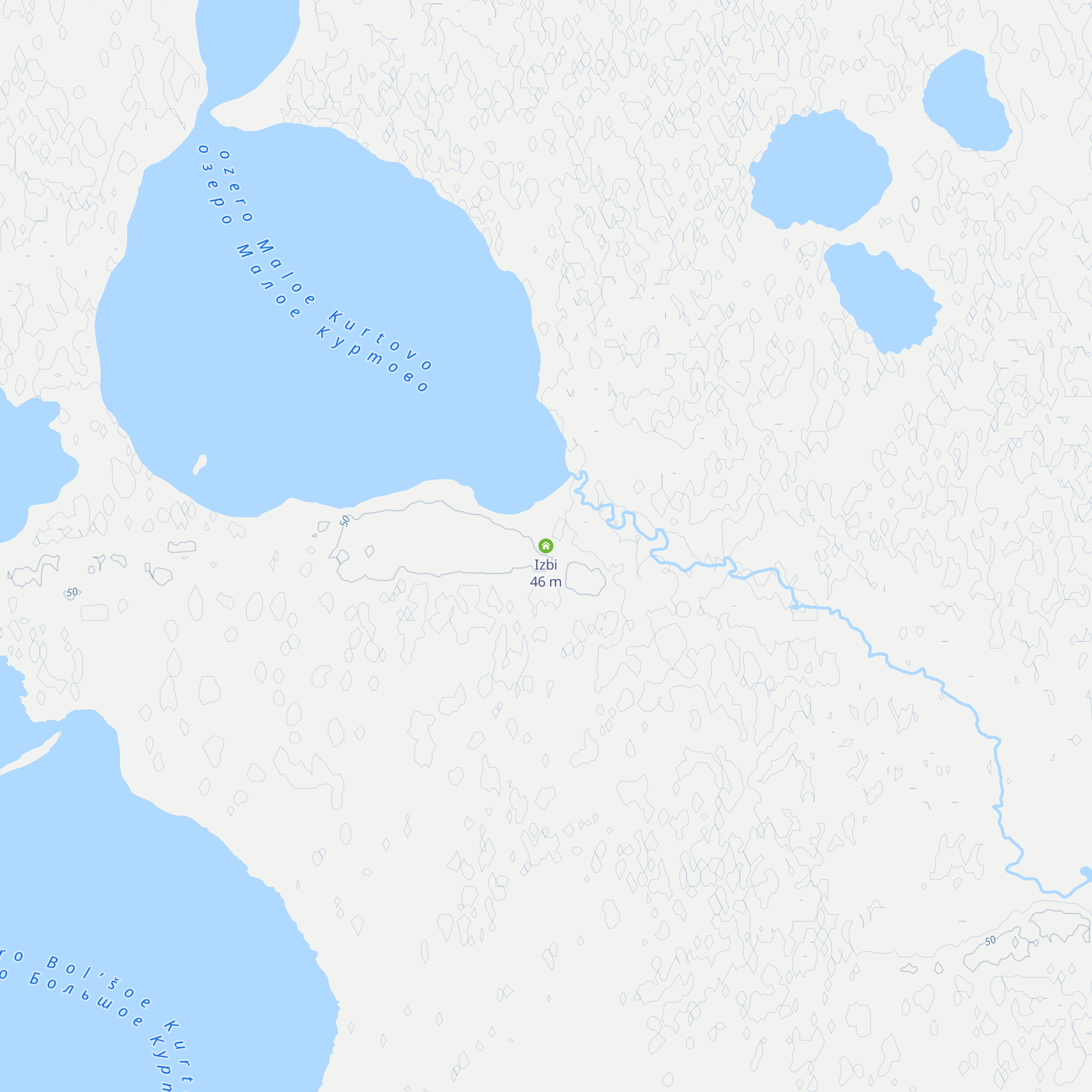 Izbi map