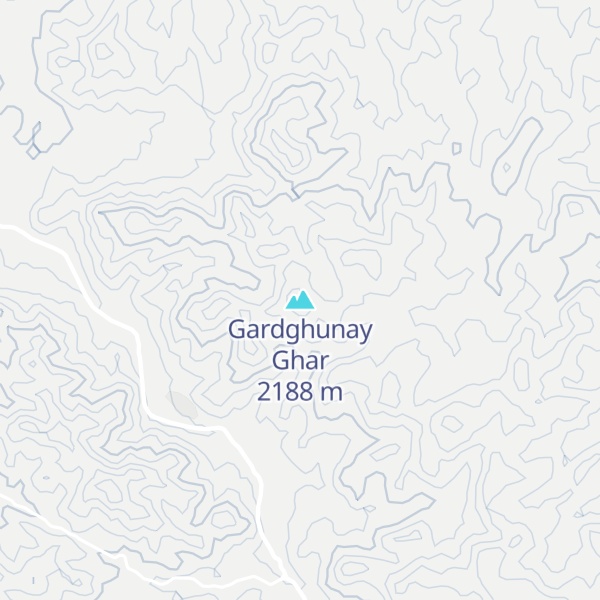 Map of Gardghunay Ghar