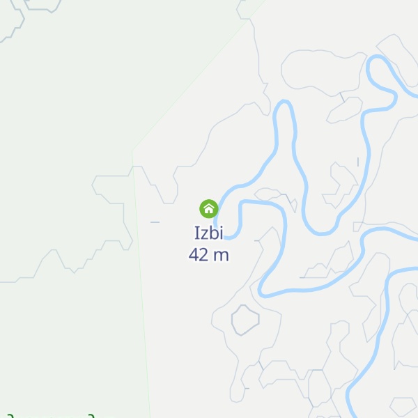 Map of Izbi