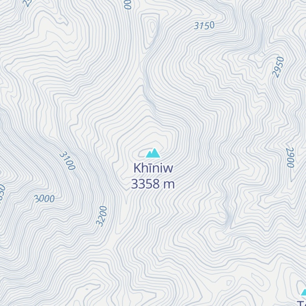Map of Khīniw