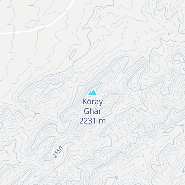 Map of Kōray Ghar