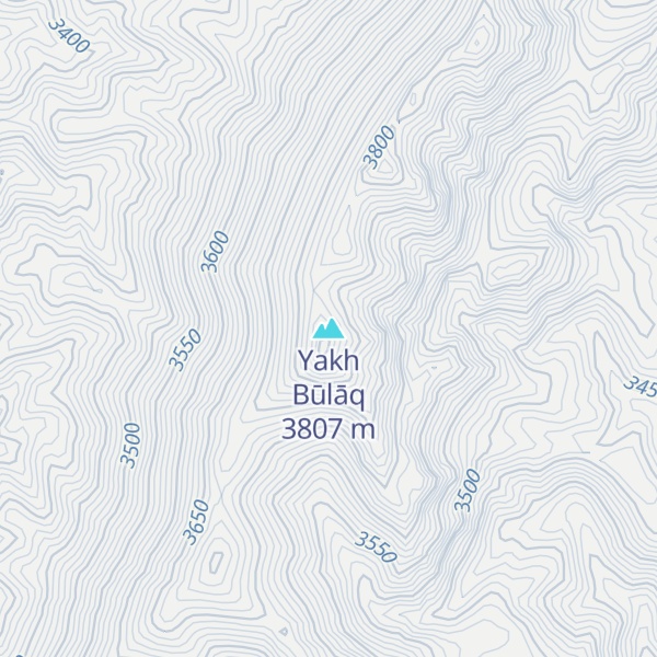 Map of Yakh Būlāq