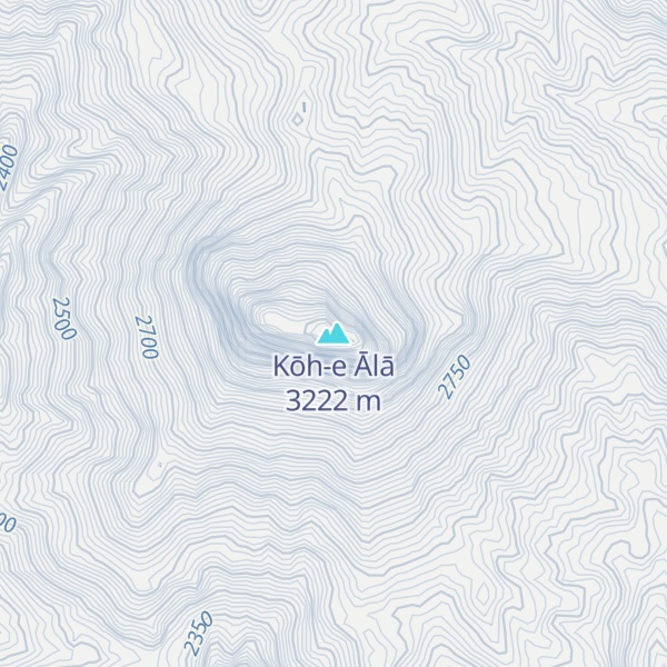 Map of Kōh-e Ālā