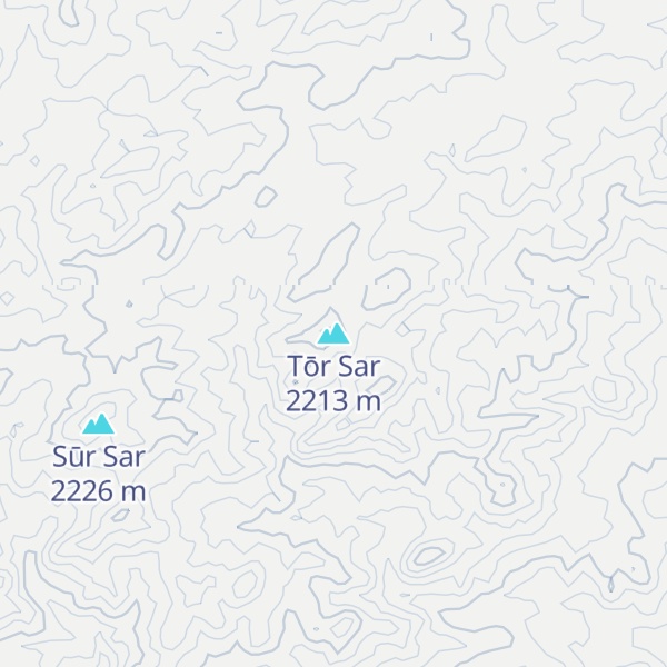 Map of Tōr Sar