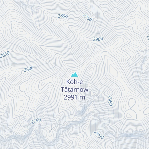 Map of Kōh-e Tātarnow