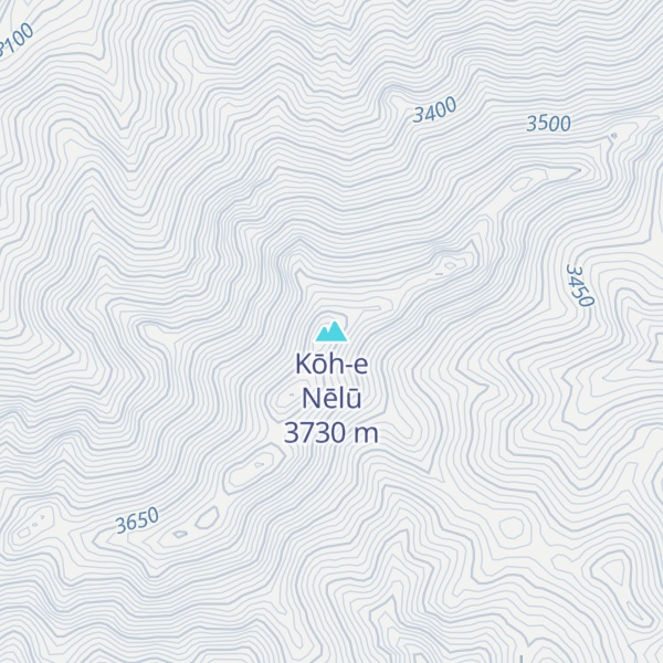 Map of Kōh-e Nēlū