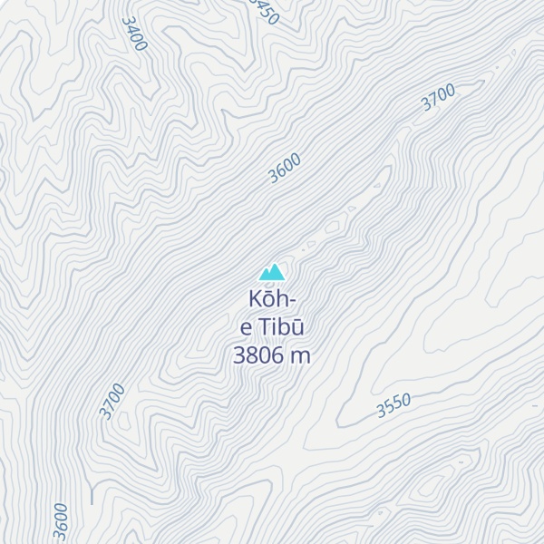 Map of Kōh-e Tibū